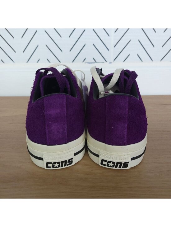 ⭐CONVERSE CONS One Star Pro OX 7 Mens Shoes Suede Purple Sneakers Beige A08141C⭐ main image 4